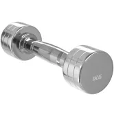 Гантель хромована FITHUB 1 кг FH1025-1