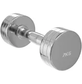 Гантель хромированная FITHUB 7 кг FH1025-7