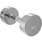Гантель хромированная FITHUB 8 кг FH1025-8