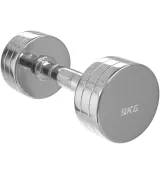 Гантель хромированная FITHUB 9 кг FH1025-9