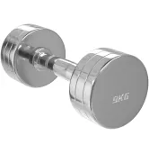 Гантель хромированная FITHUB 9 кг FH1025-9