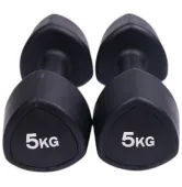Гантелі з уретановим покриттям 5 кг (пара) Generation Fitness FF51D6C-5kg