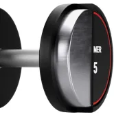 Гантель профессиональная 5 кг Hammer Compact PU
