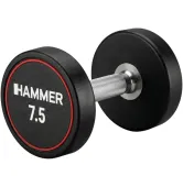 Гантель профессиональная 7,5 кг Hammer Compact PU