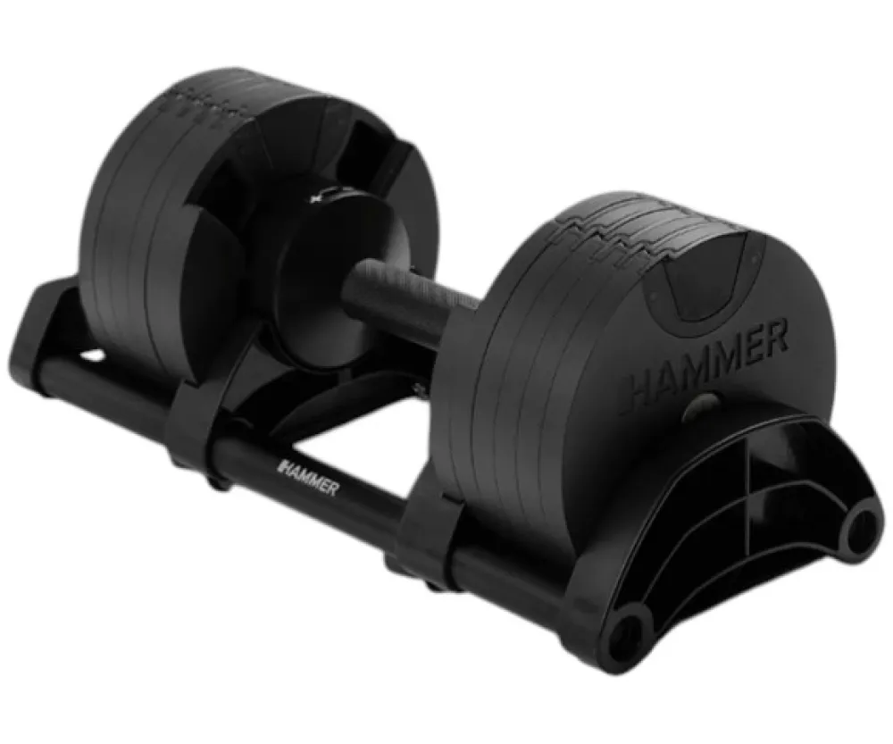 Селекторные гантели 2 х 20 кг Hammer SmartLock