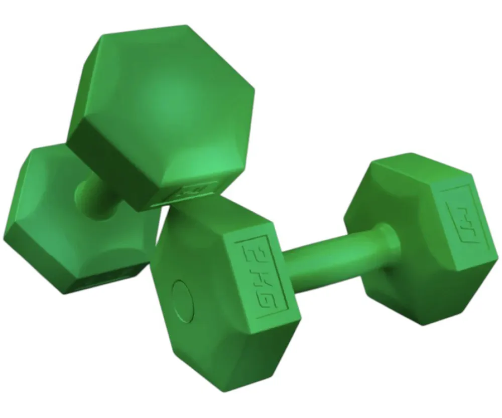 Гантели для фитнеса композитные 2 x 2 кг Hop-Sport HS-C020DS