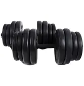 Гантели композитные 2 х 16 кг RN-Sport с ABS покрытием
