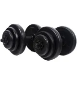 Гантели композитные 2 х 18 кг RN-Sport с ABS покрытием