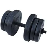 Гантель композитная 20 кг RN-Sport с ABS покрытием