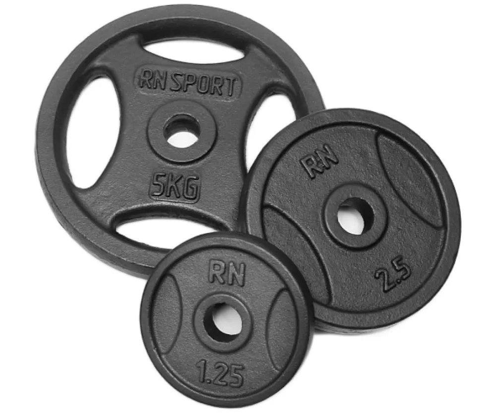 Гантели металлические наборные 2 х 8,5 кг RN-Sport
