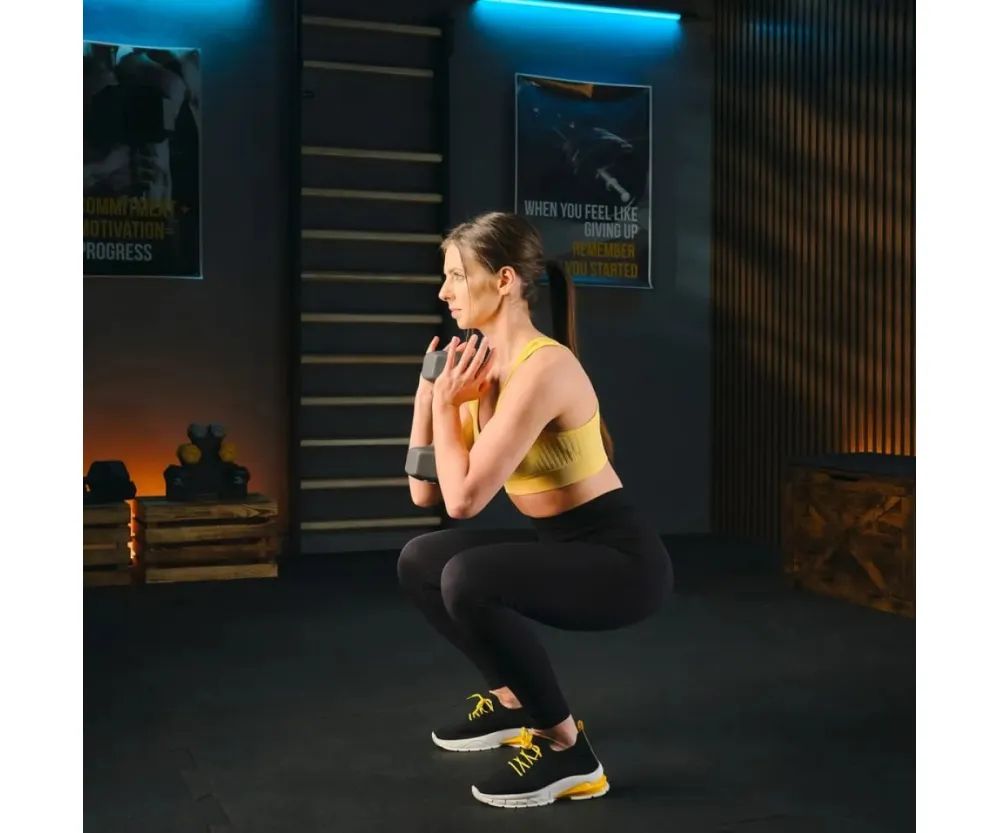 Гантели для фитнеса неопреновые 2 x 1 кг Trex Sport TX-010VD