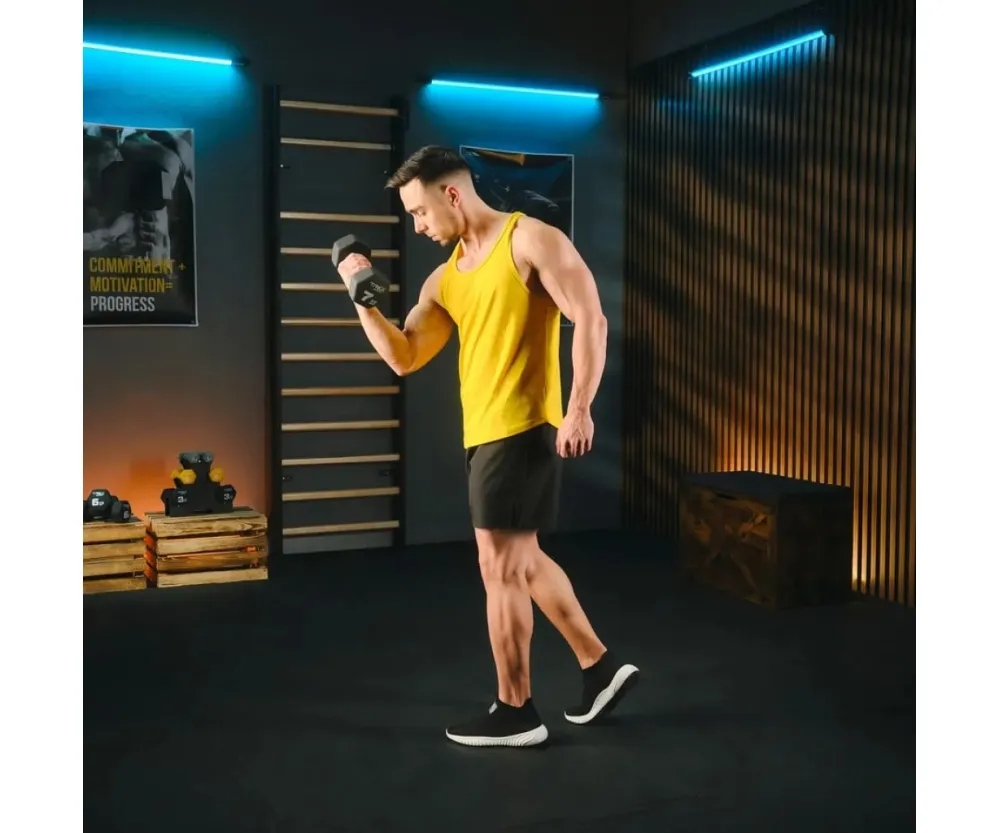 Гантели для фитнеса неопреновые 2 x 1 кг Trex Sport TX-010VD