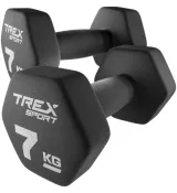 Гантели для фитнеса неопреновые 2 x 7 кг Trex Sport TX-070VD