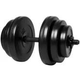 Гантель наборная WCG 18 кг Black