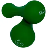Неопреновая фитнес гантель 4 кг (2x4) WCG