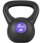 Гиря виниловая 6 кг Hop-Sport HS-PB006KB