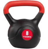 Гиря виниловая Toorx PVC 8 кг Black-Orange (KRP-8)