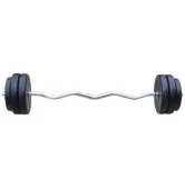 Штанга наборная W-образная 32 кг RN-Sport