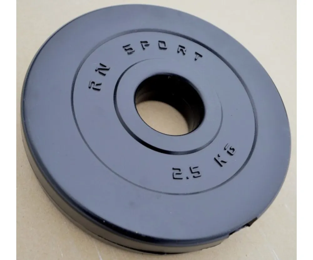 Штанга олимпийская 110 кг с прямым грифом RN-Sport