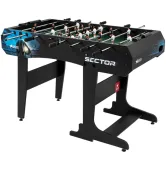 Настольный футбол Hop-Sport Sector (black-blue)