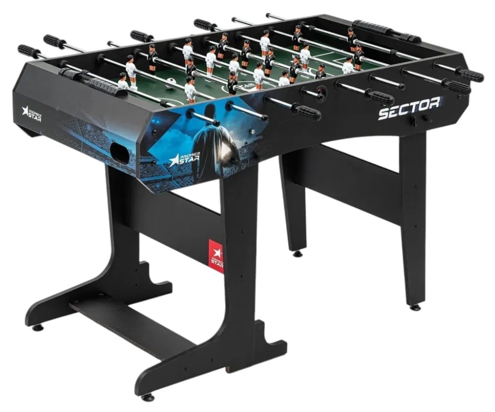 Настольный футбол Hop-Sport Sector (black-blue)