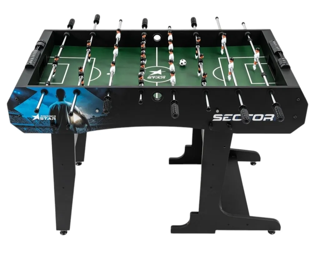 Настольный футбол Hop-Sport Sector (black-blue)