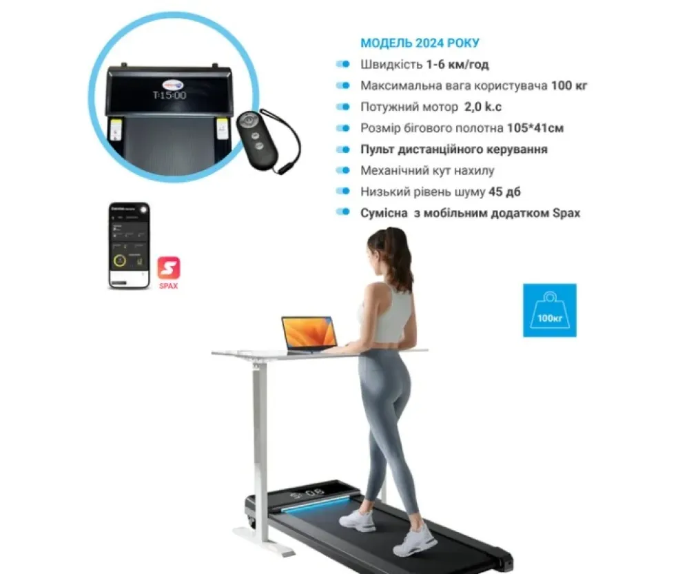 Беговая дорожка EnergyFIT EF-Х512NS Black