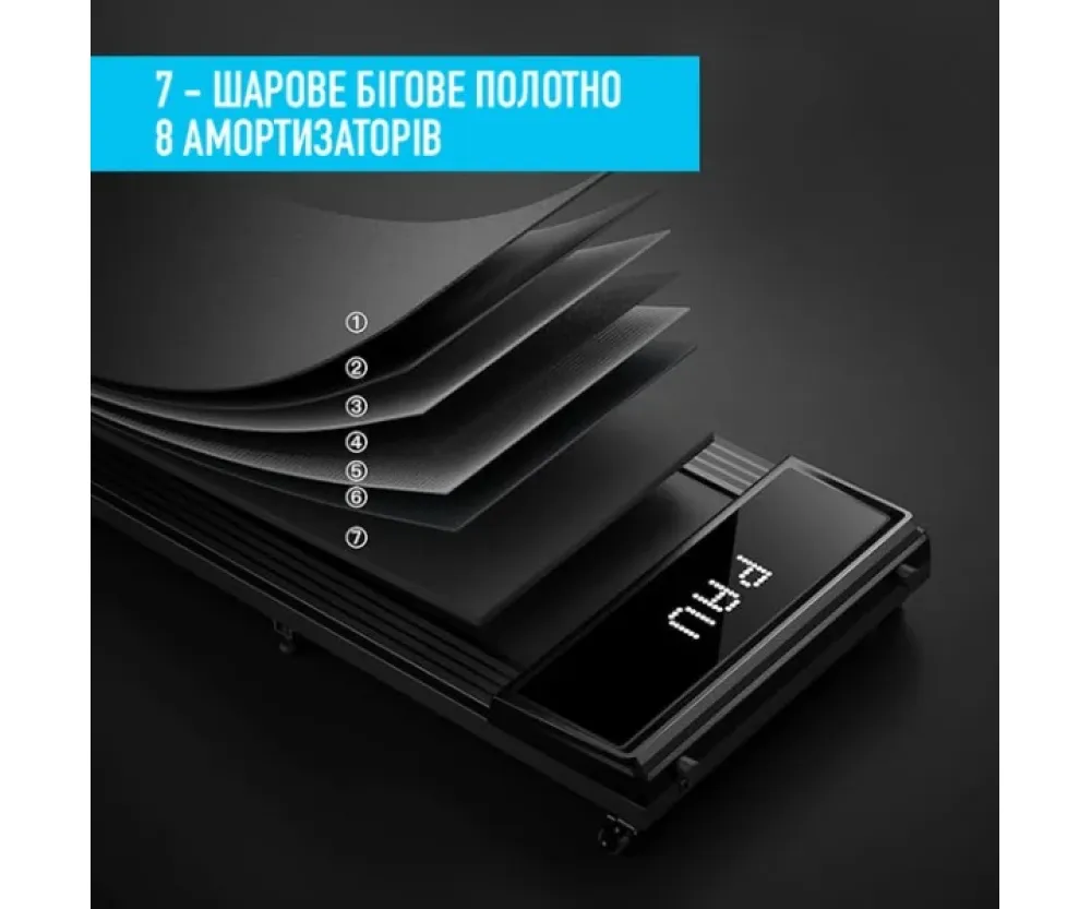 Беговая дорожка EnergyFIT EF-Х512NS Black