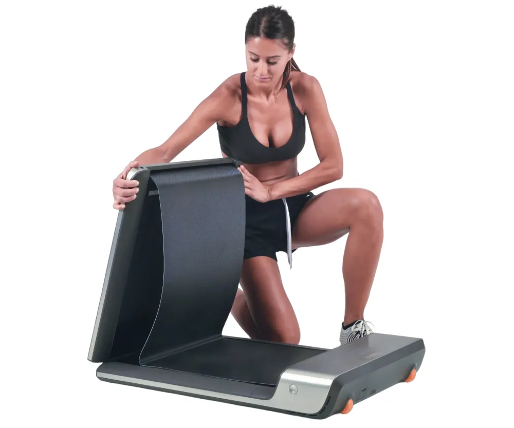Беговая дорожка Toorx Treadmill WalkingPad with Mirage Display Mineral Grey