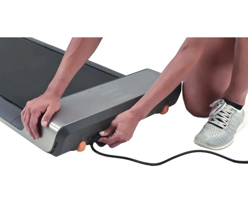 Беговая дорожка Toorx Treadmill WalkingPad with Mirage Display Mineral Grey