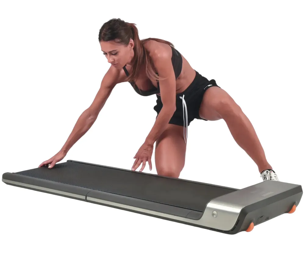 Беговая дорожка Toorx Treadmill WalkingPad with Mirage Display Mineral Grey