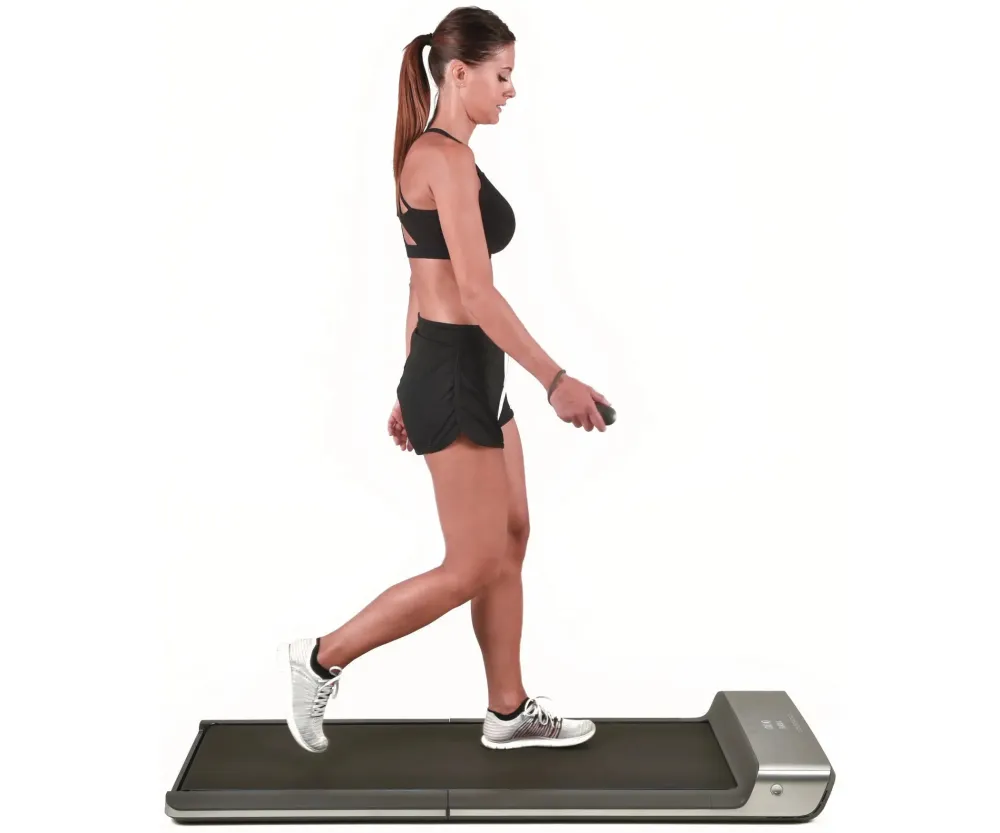 Беговая дорожка Toorx Treadmill WalkingPad with Mirage Display Mineral Grey
