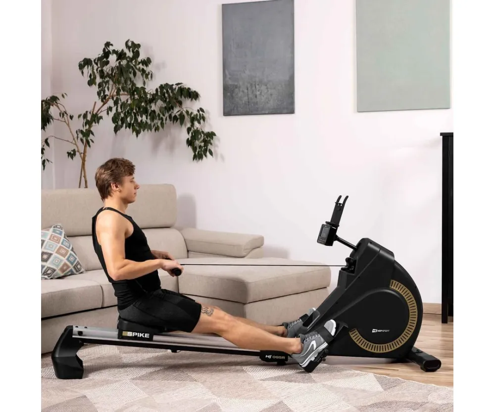 Гребной тренажер Hop-Sport HS-095R Spike (bl-gold)