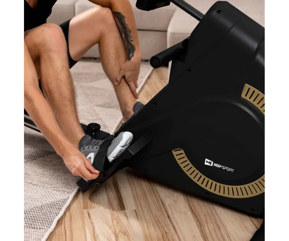 Гребной тренажер Hop-Sport HS-095R Spike (bl-gold)