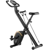 Велотренажер Gymtek FX800 с эспандерами (bl-gold)