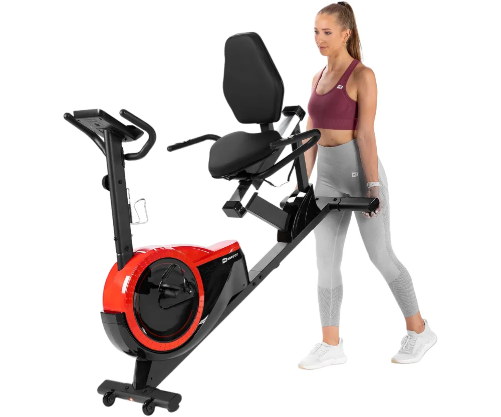 Велотренажер Hop-Sport HS-060L Pulse (bl-rd) 2020