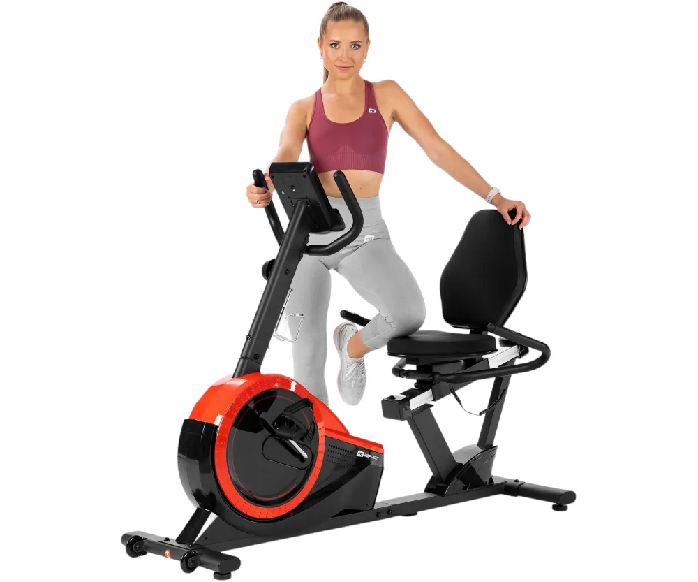 Велотренажер Hop-Sport HS-060L Pulse (bl-rd) 2020
