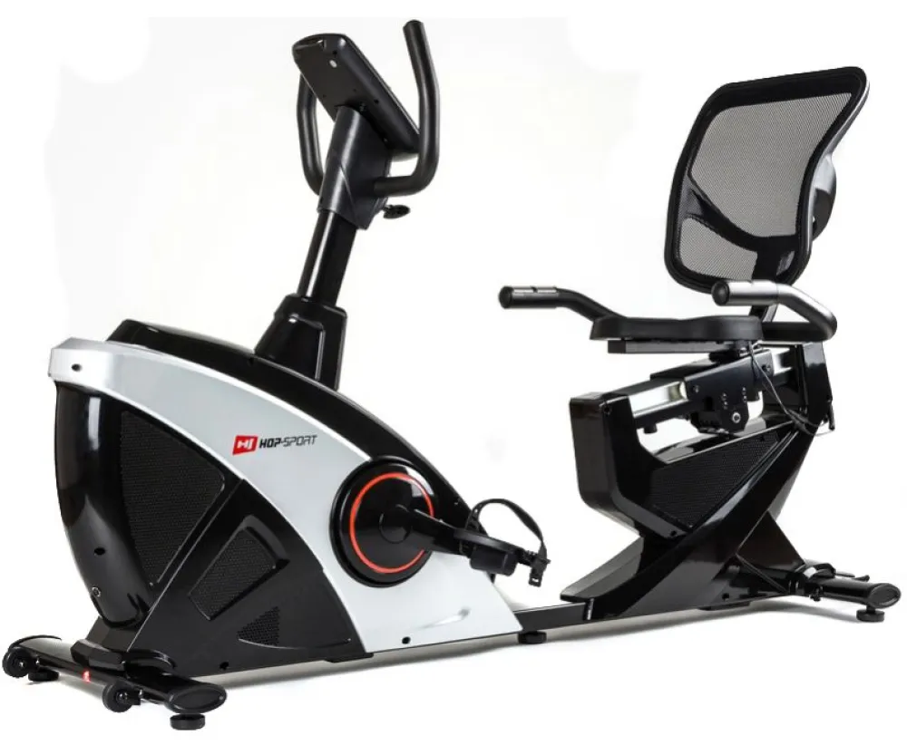 Велотренажер Hop-Sport HS-070L Helix iConsole+ (silver)