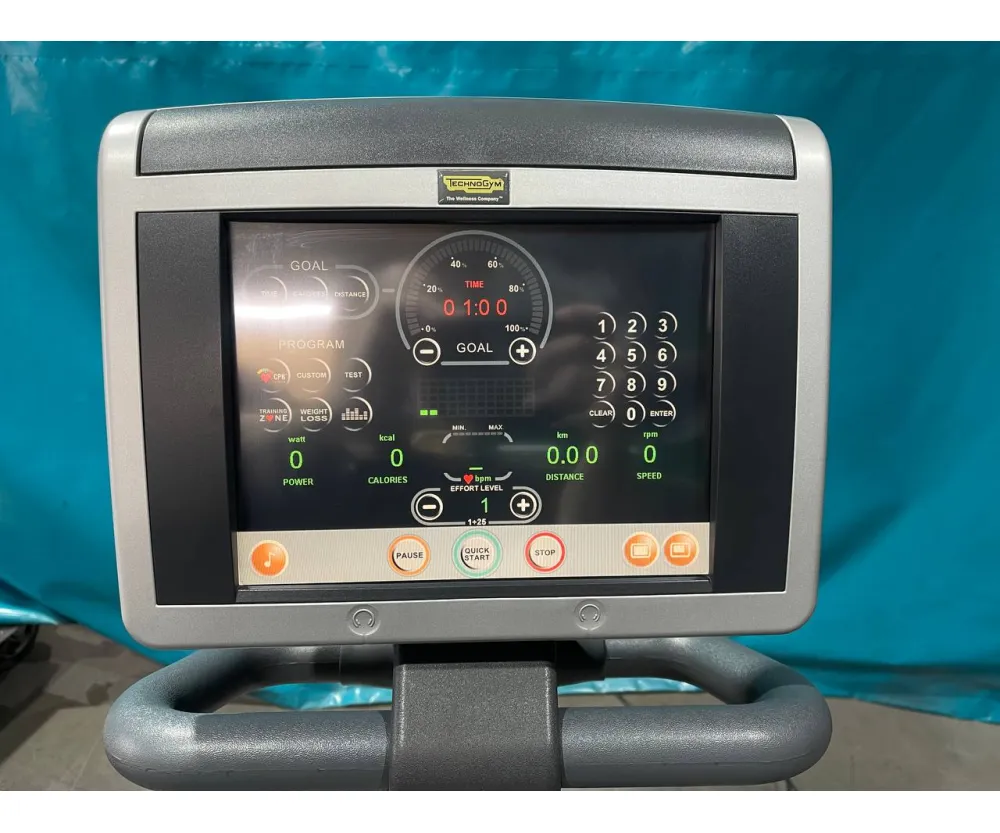 Велотренажер TechnoGym Recline Excite 700 VisioWeb USED
