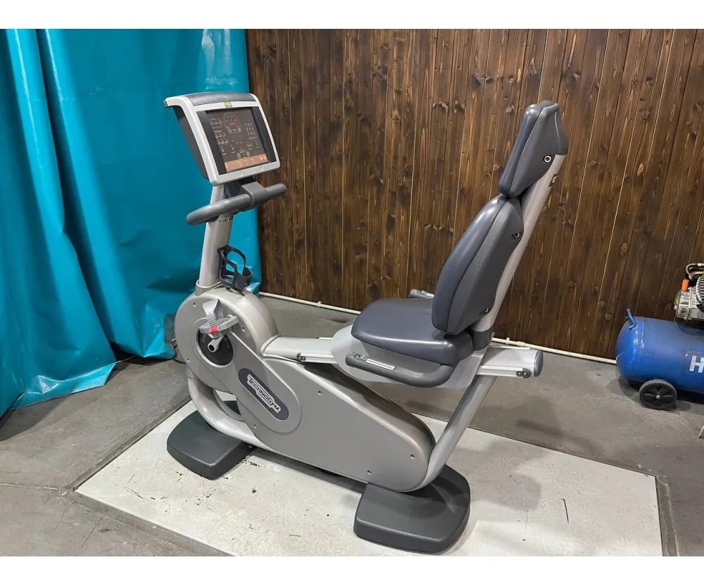 Велотренажер TechnoGym Recline Excite 700 VisioWeb USED