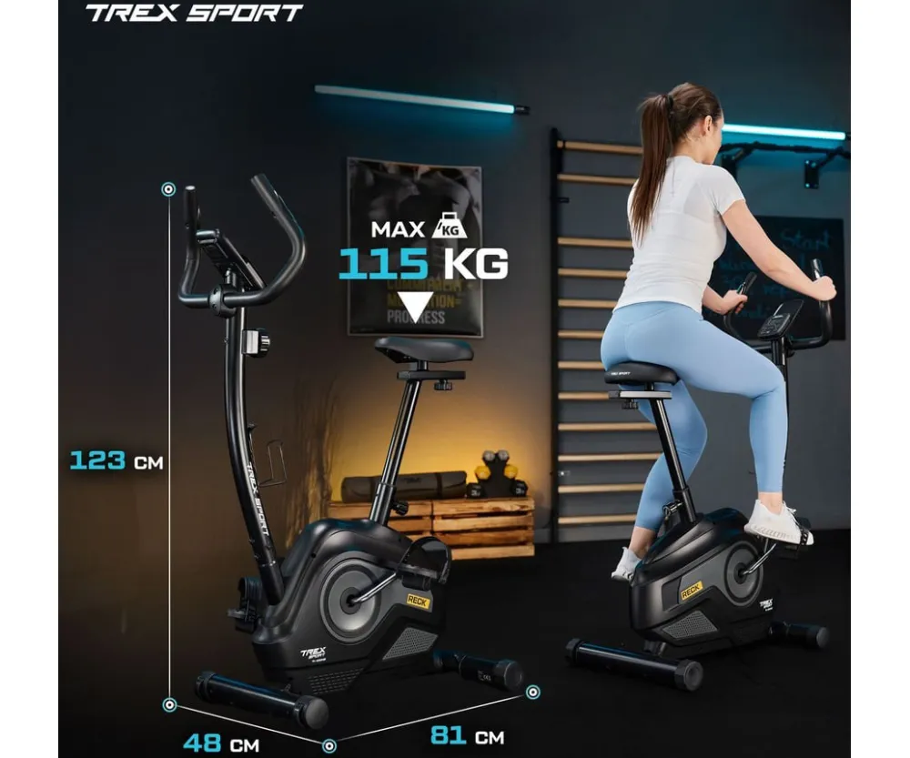 Велотренажер Trex Sport TX-400MB Reck (gray)