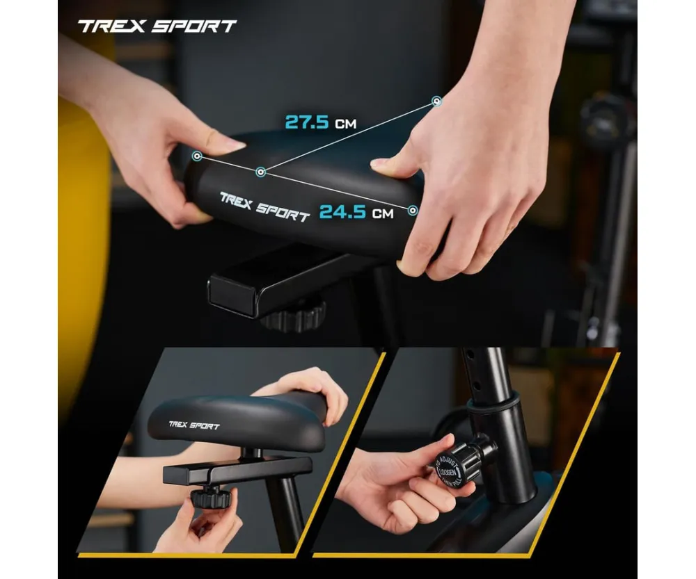 Велотренажер Trex Sport TX-400MB Reck (gray)
