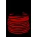 Световой шнур Lumion 8x16 мм, 92 LED/м.п Super SMD Neon Flex красный 1008-NN - фото №1