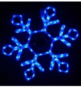 Мотив Снежинка Lumion 40х40 см 12LED синий с мерцанием 10705-NN