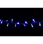 Гирлянда внешняя Delux String 200 LED 10 м синий/белый IP44 EN 90009103