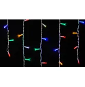 Гирлянда внешняя Delux Icicle 75 LED 2x0,7m flash мульти/белый IP44 EN 90012956