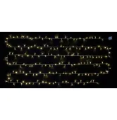 Гирлянда внутренняя Delux String С 200LED 10 м теплый белый/прозрачный IP20 90017981