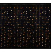 Гирлянда внутренняя Delux Curtain С 240LED 2х2 м теплый белый/прозрачный IP20 90017991