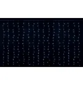 Гирлянда внутренняя Delux Curtain С 256LED 3х2 м белый/прозрачный IP20 90017995
