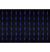 Гирлянда внутренняя Delux Waterfall С 264LED 3х2 м синий/прозрачный IP20 90018005